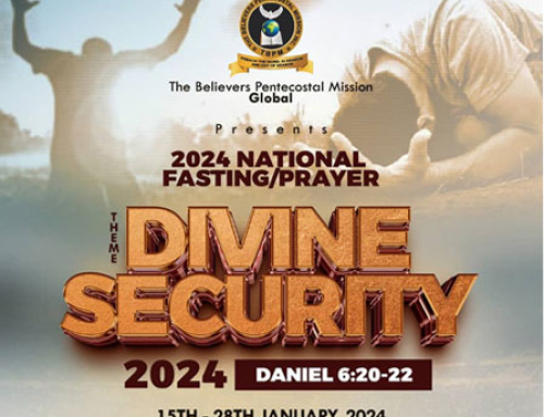 2024 National Fasting / Prayer